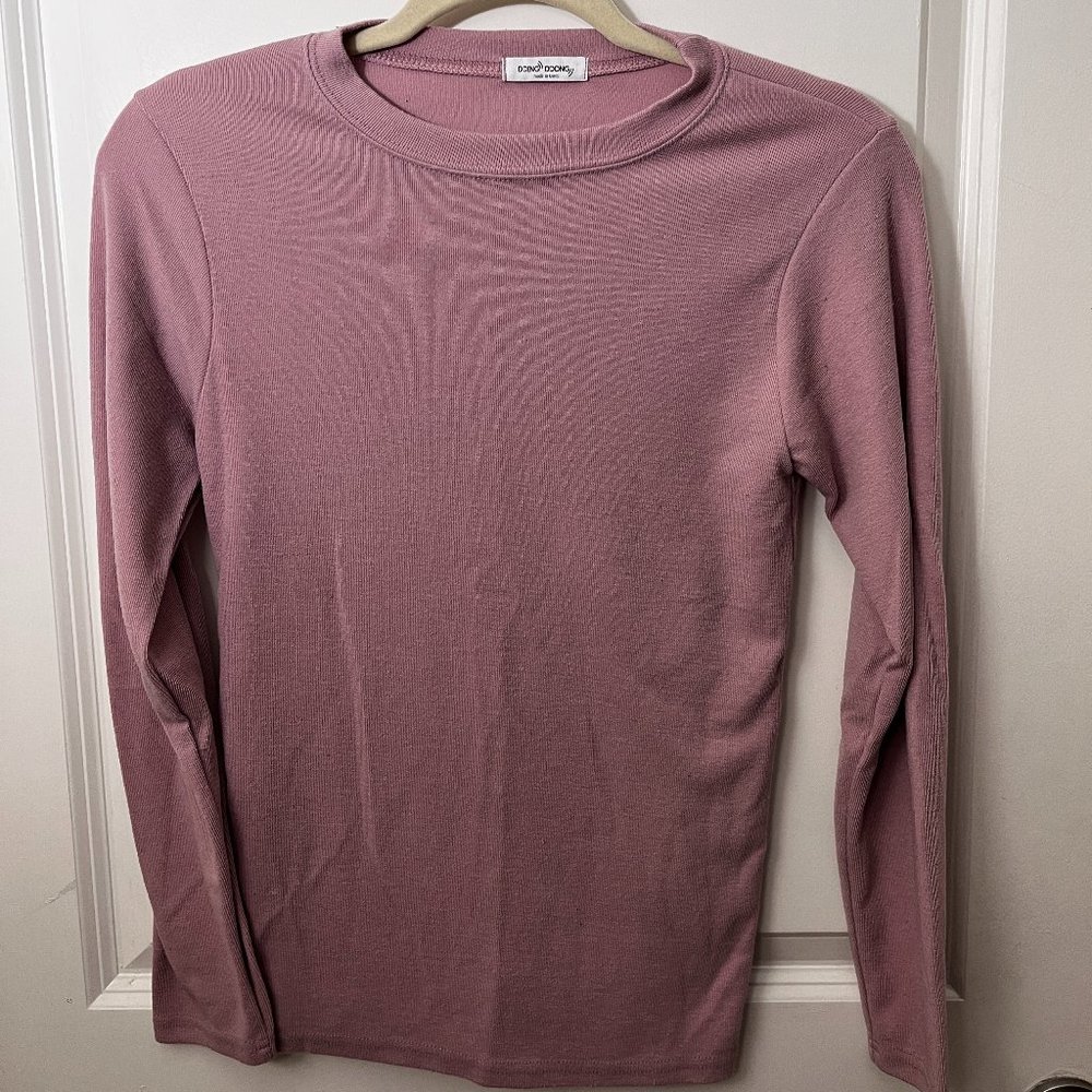 Pink Long Sleeve Shirt